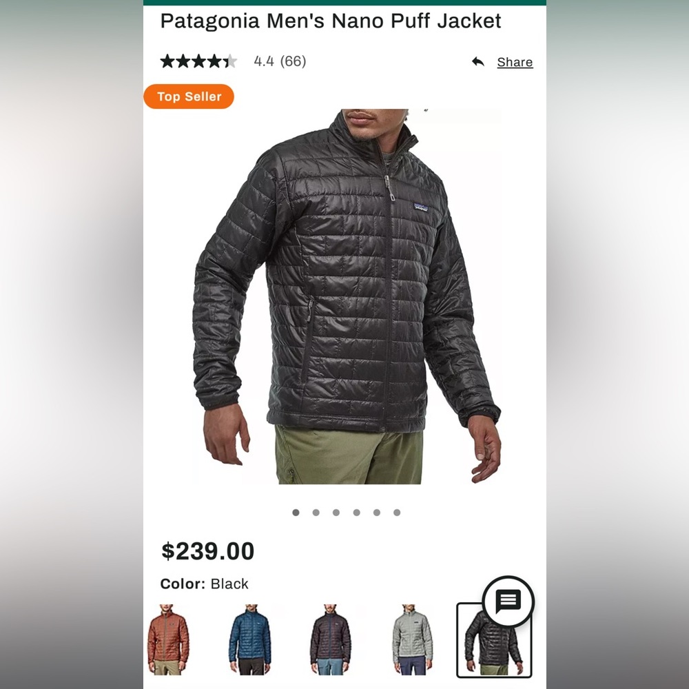 Patagonia Men's Nano Puff Jacket